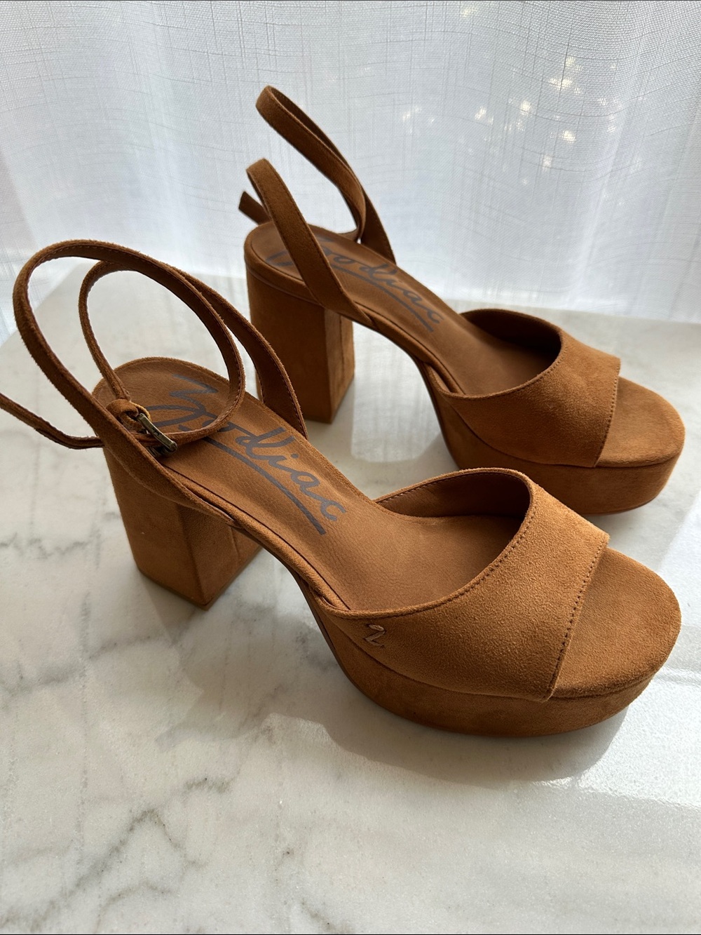 Zodiac “Priya” Block Heel Sandal